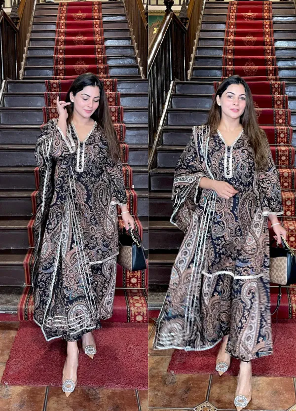Blooming_1-Minute_Ready_To_Wear_Blue_Georgette_Saree_With_Blouse_Piece