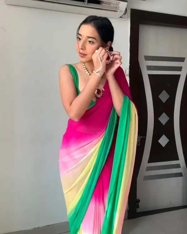 Marvellous_1-Minute_Ready_To_Wear_Multi_Color_Georgette_Saree