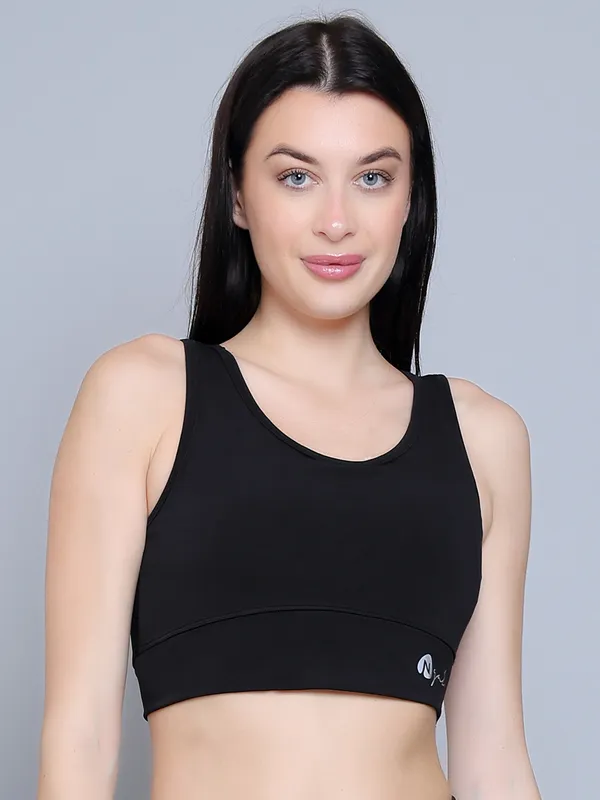 Black_Dry_Fit_Athleisure_Padded_Crop_Top_Full_Coverage_High_Impact_with_Antimicrobial_&_Sweat_Wicking_Longline_Active_Energy_Sports_Bra_for_Womens_Black_32