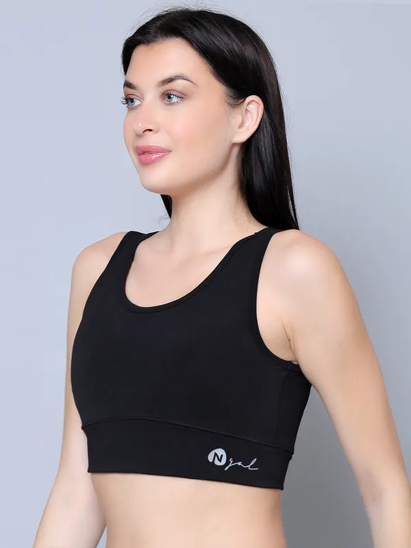 Black_Dry_Fit_Athleisure_Padded_Crop_Top_Full_Coverage_High_Impact_with_Antimicrobial_&_Sweat_Wicking_Longline_Active_Energy_Sports_Bra_for_Womens_Black_32