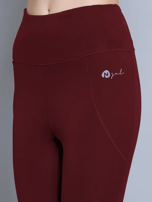 Wine_Athleisure_Dry_Fit_Activewear_Workout_Gym_Fitness_Yoga_Exercise_Legging_Pant_Tight_for_Women