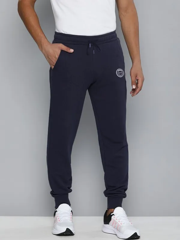 Dark_Blue_Cotton_Blend_Solid_Track_Pant_For_Men