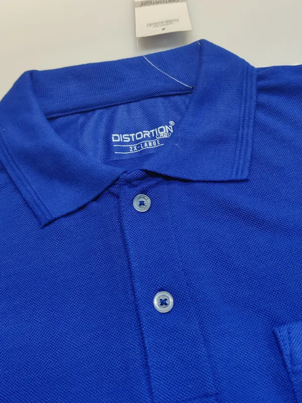 Blue_Cotton_Blend_Solid_T-Shirt_For_Men