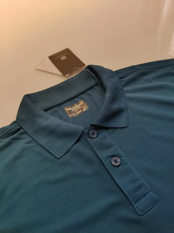 Navy_Blue_Polyester_Solid_T-Shirt_For_Men