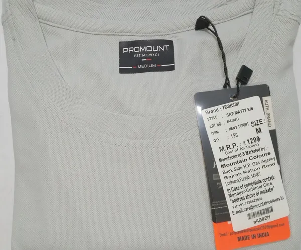 Grey_Polyester_Solid_T-Shirt_For_Men