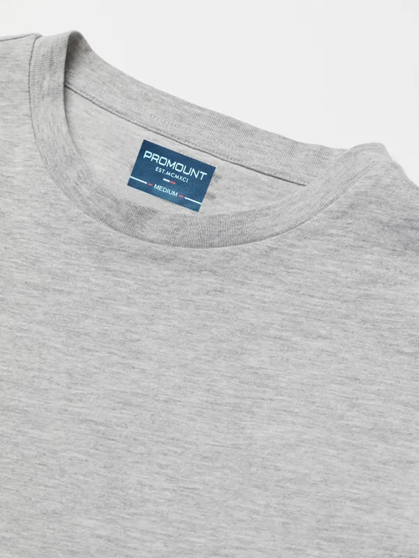 Grey_Polyester_Solid_T-Shirt_For_Men