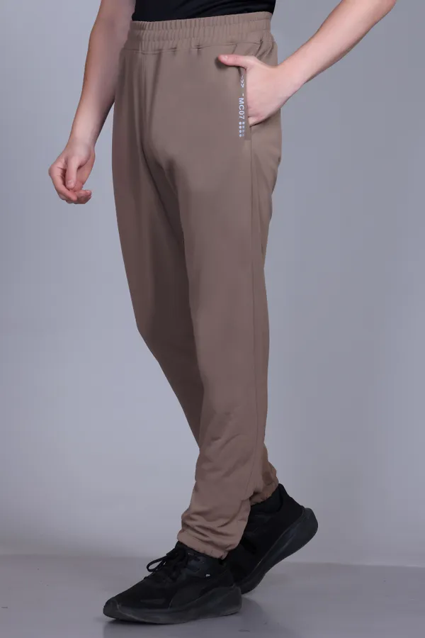 White_Polyester_Solid_Track_Pant_For_Men