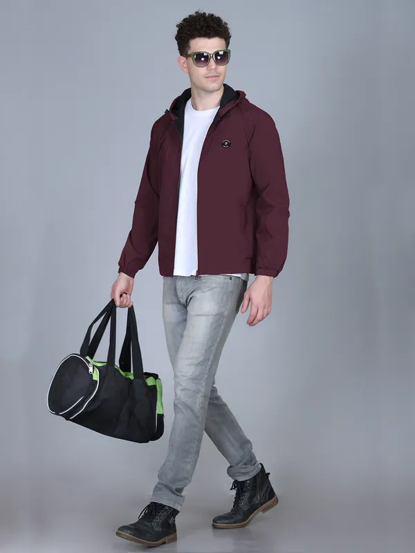 Maroon_Polyester_Solid_Regular_Fit_Jacket_For_Men