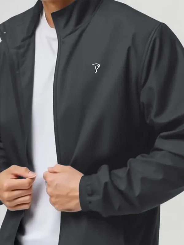 Grey_Polyester_Solid_Jacket_For_Men