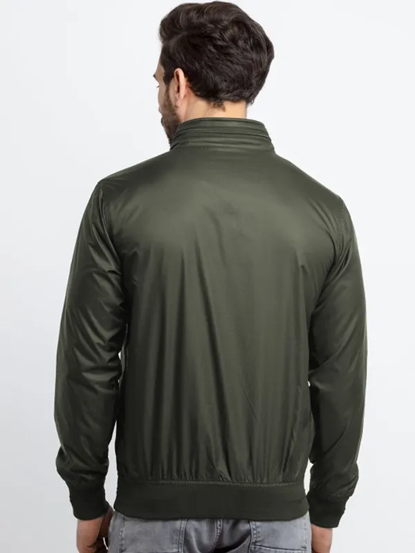 Green_Polyester_Solid_Jacket_For_Men