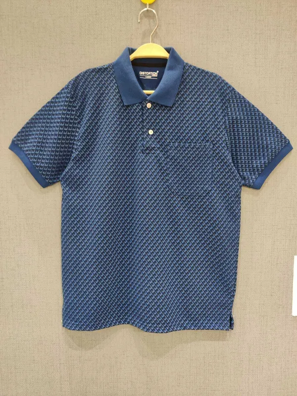 Blue_Polycotton_Printed_T-Shirt_For_Men