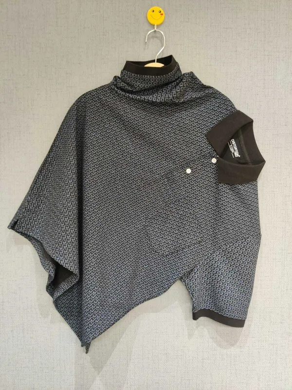 Black_Polycotton_Printed_T-Shirt_For_Men