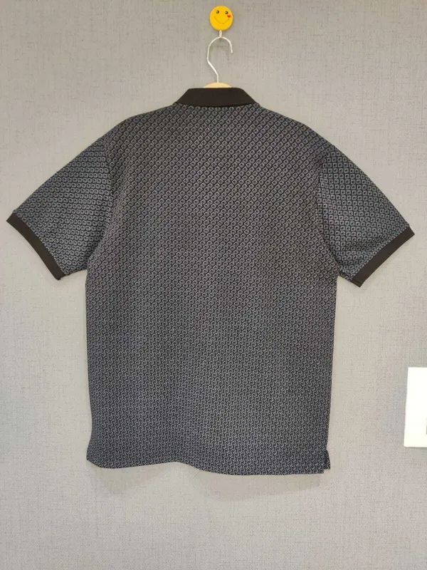 Black_Polycotton_Printed_T-Shirt_For_Men
