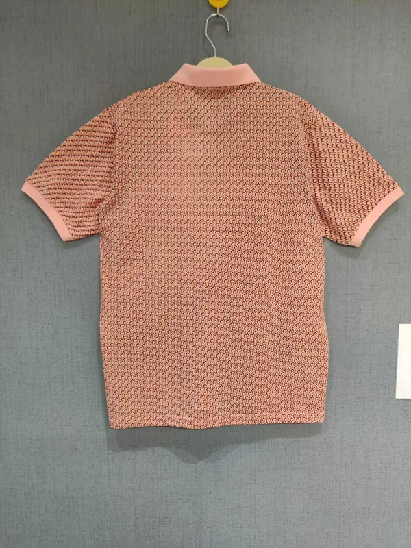 Pink_Polycotton_Printed_T-Shirt_For_Men