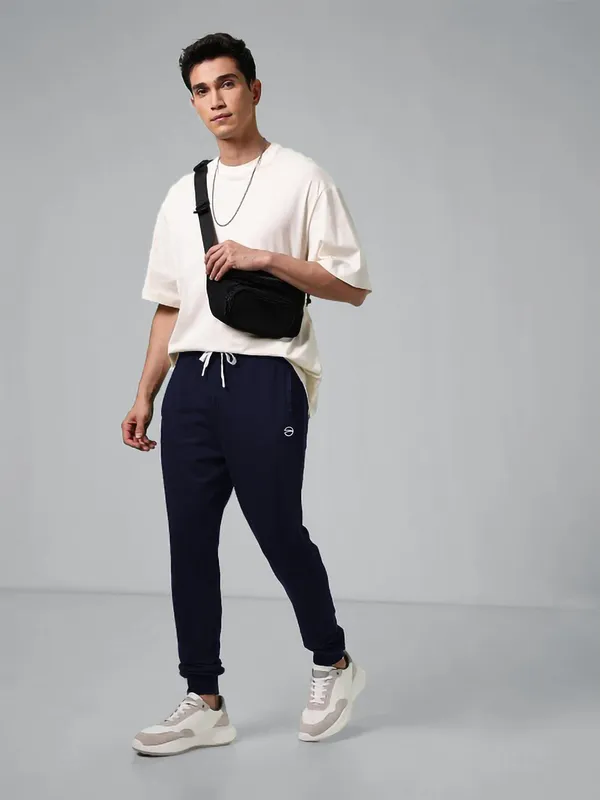 Dark_Blue_Cotton_Blend_Solid_Track_Pant_For_Men