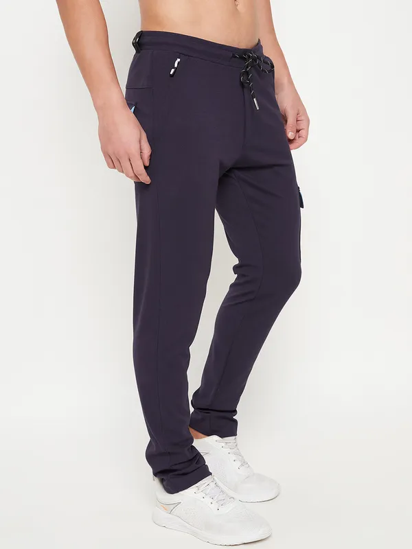 Blue_Nylon_Solid_Track_Pant_For_Men