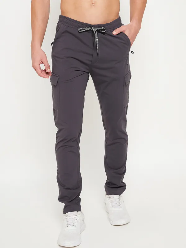 Grey_Nylon_Solid_Track_Pant_For_Men
