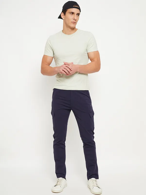 Blue_Nylon_Solid_Track_Pant_For_Men