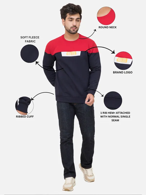 PROMOUNT_3_THREAD_R/N_HALF_GULLA_SWEATSHIRT