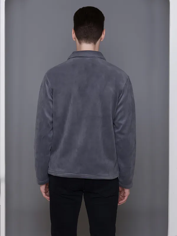 Grey_Fleece_Solid_Full_Sleeve_Collar_Neck_Sweatshirt_For_Men