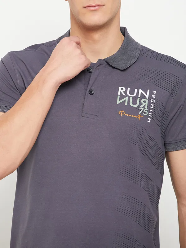 Purple_Cotton_Blend_Self_Design_T-Shirt_For_Men