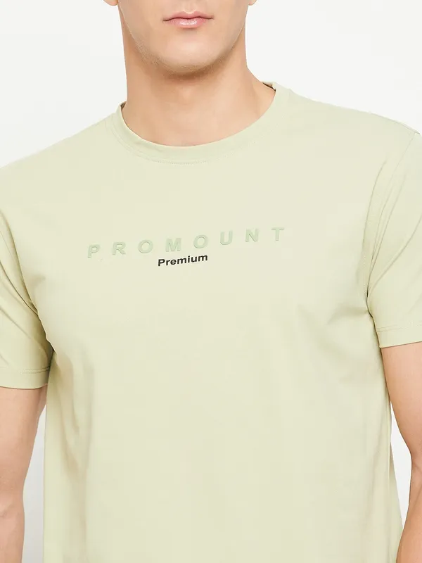 Beige_Cotton_Blend_Solid_T-Shirt_For_Men