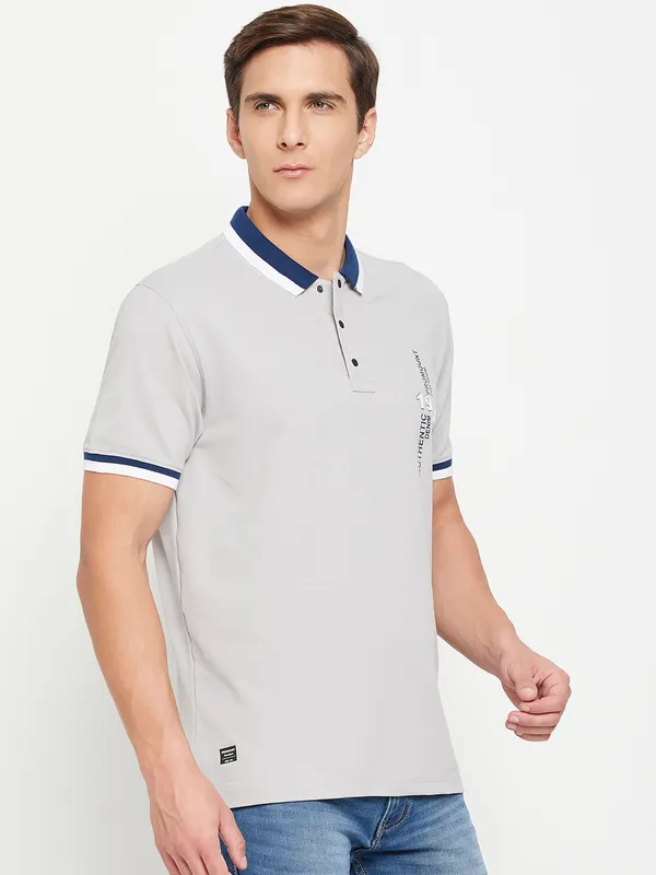 Grey_Cotton_Blend_Solid_T-Shirt_For_Men