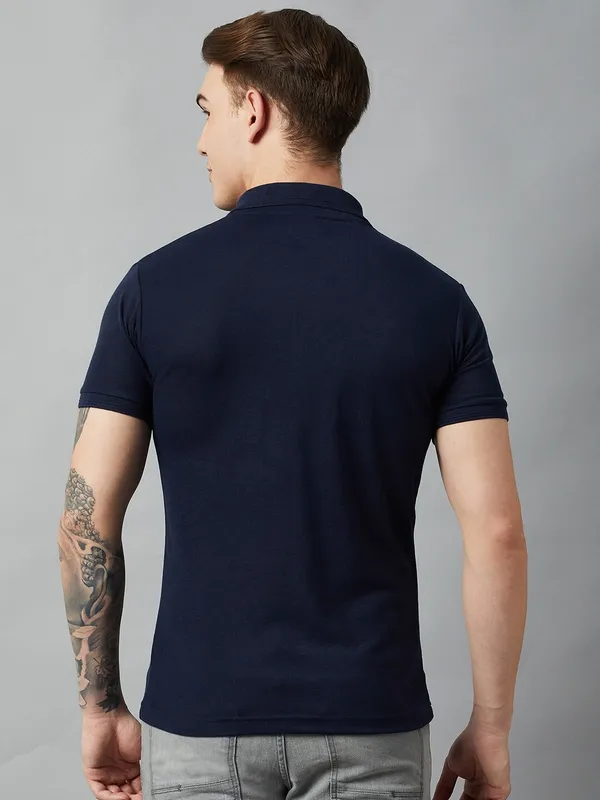 Navy_Blue_Cotton_Blend_Solid_T-Shirt_For_Men