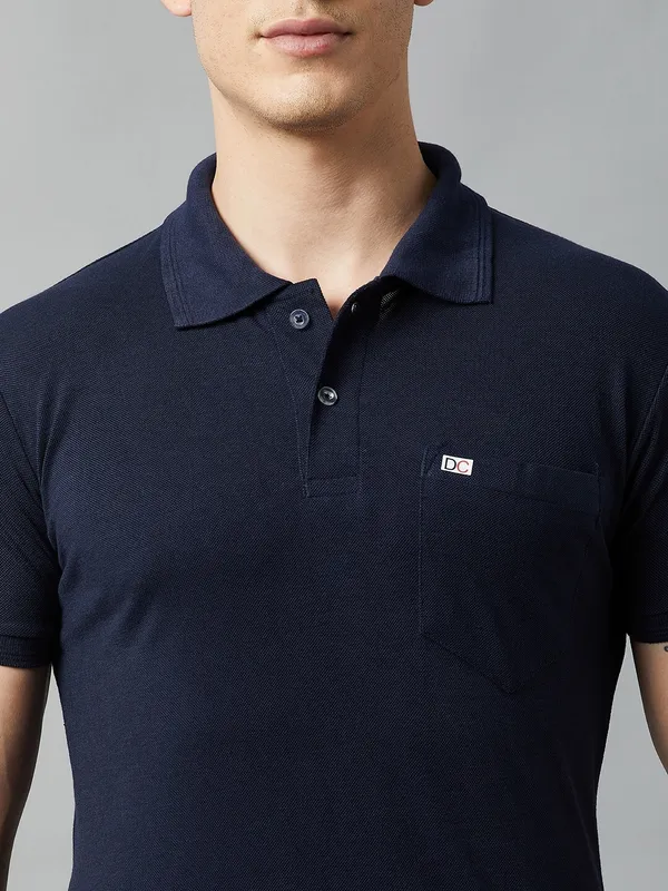 Navy_Blue_Cotton_Blend_Solid_T-Shirt_For_Men