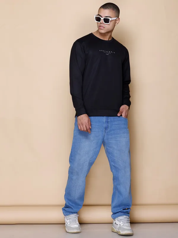 Black_Polyester_Printed_Full_Sleeve_Round_Neck_Sweatshirt_For_Men