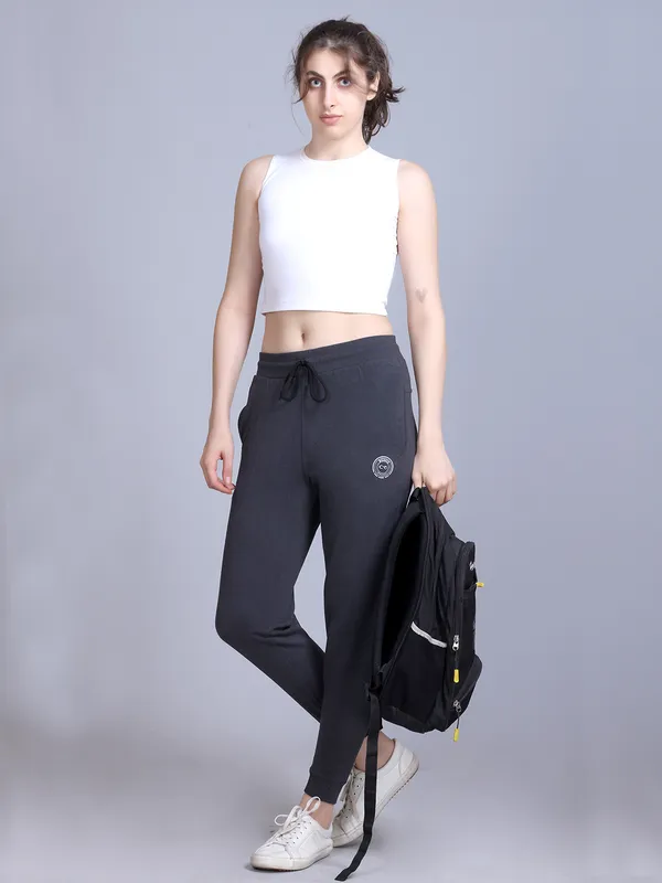 Dark_Blue_Cotton_Blend_Solid_Track_Pant_For_Women