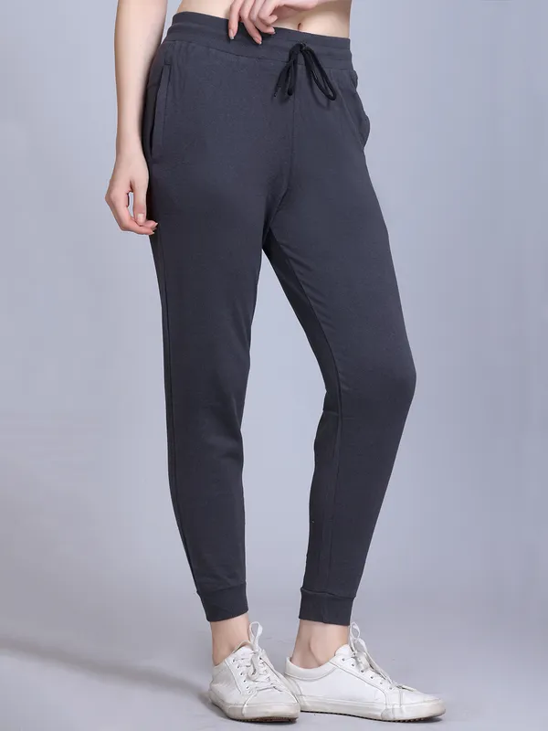 Dark_Blue_Cotton_Blend_Solid_Track_Pant_For_Women