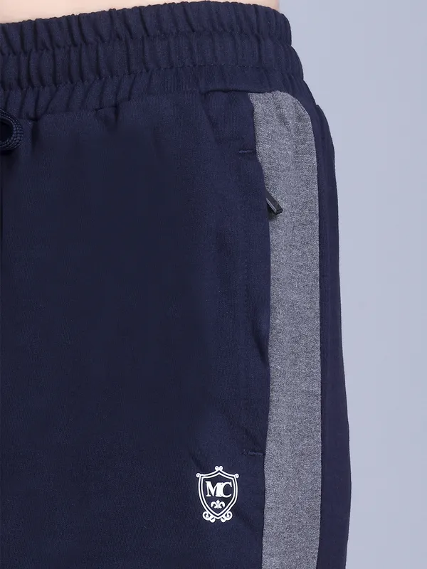 Dark_Blue_Cotton_Blend_Striped_Track_Pant_For_Women