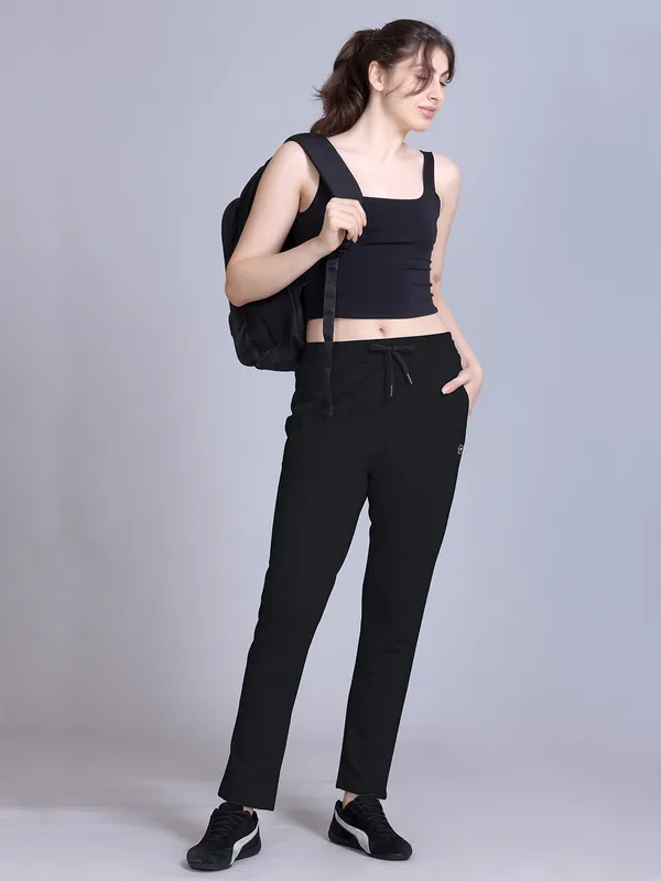 Black_Cotton_Blend_Solid_Track_Pant_For_Women