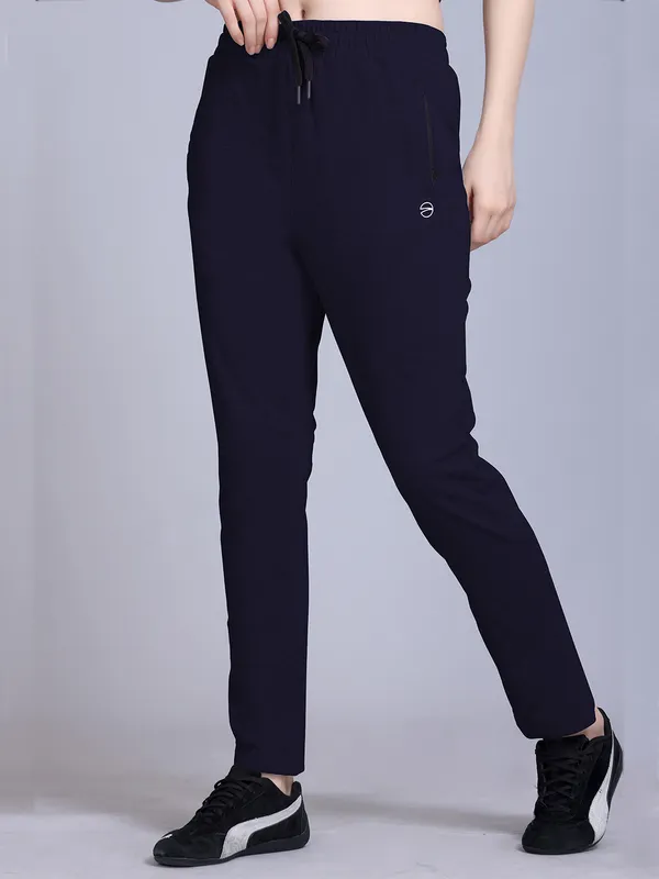 Dark_Blue_Cotton_Blend_Solid_Track_Pant_For_Women