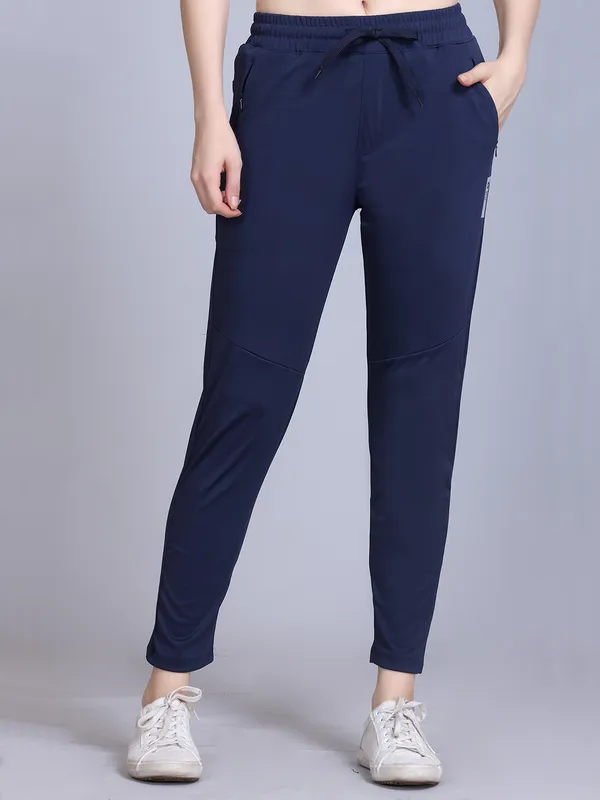 Dark_Blue_Cotton_Blend_Solid_Track_Pant_For_Women