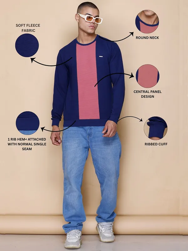 Navy_Cotton_Blend_Printed_Full_Sleeve_Round_Neck_Sweatshirt_For_Men