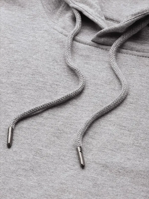 Grey_Fleece_Solid_Full_Sleeve_Hooded_Neck_Sweatshirt_For_Men