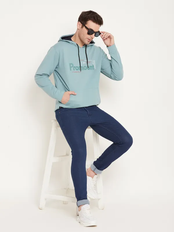 Green_Cotton_Blend_Printed_Full_Sleeve_Hooded_Neck_Sweatshirt_For_Men
