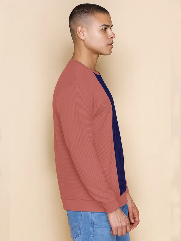 Pink_Cotton_Blend_Printed_Full_Sleeve_Round_Neck_Sweatshirt_For_Men