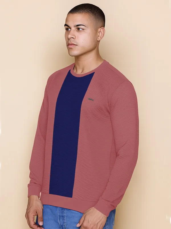 Pink_Cotton_Blend_Printed_Full_Sleeve_Round_Neck_Sweatshirt_For_Men