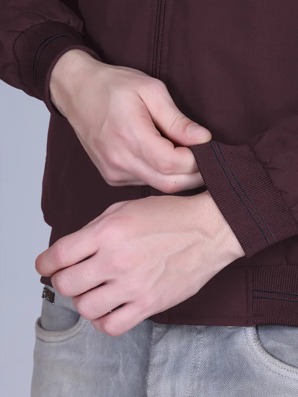 Maroon_Polyester_Solid_Regular_Fit_Jacket_For_Men