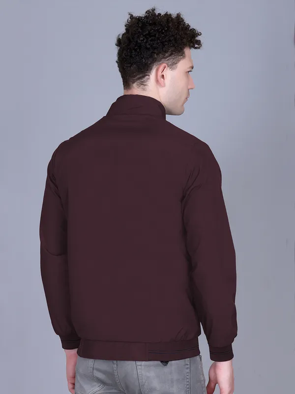 Maroon_Polyester_Solid_Regular_Fit_Jacket_For_Men