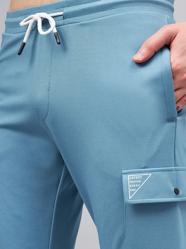 Light_Blue_Lycra_Blend_Solid_Track_Pant_For_Men