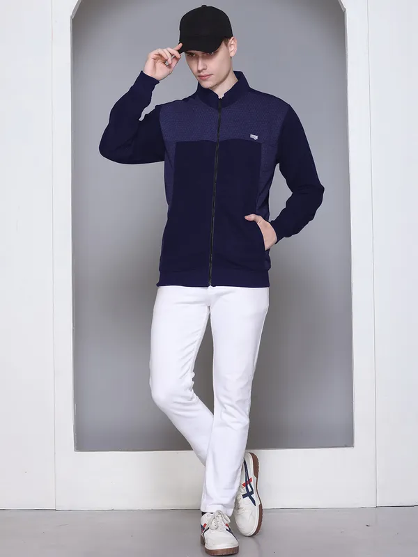 Navy_Cotton_Blend_Solid_Full_Sleeve_High_Neck_Sweatshirt_For_Men