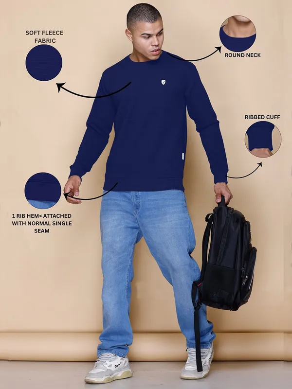 Navy_Cotton_Blend_Solid_Full_Sleeve_Round_Neck_Sweatshirt_For_Men