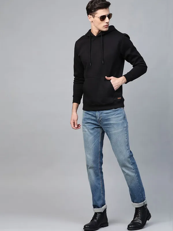 Black_Fleece_Solid_Full_Sleeve_Hooded_Neck_Sweatshirt_For_Men