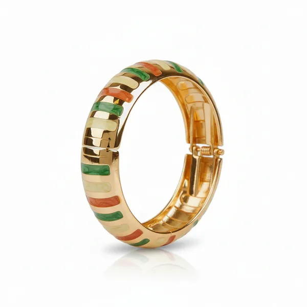 Enamely_Segment_Summer_Bangle_-_Peach,_Off_White,_Teal