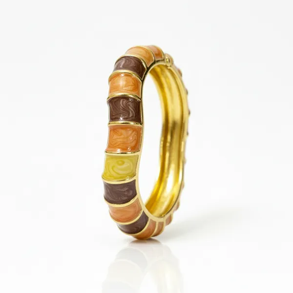 Enamely_Wave_Summer_Bangle_-_Terracotta_Orange,_Mustard_Ochre,_Taupe