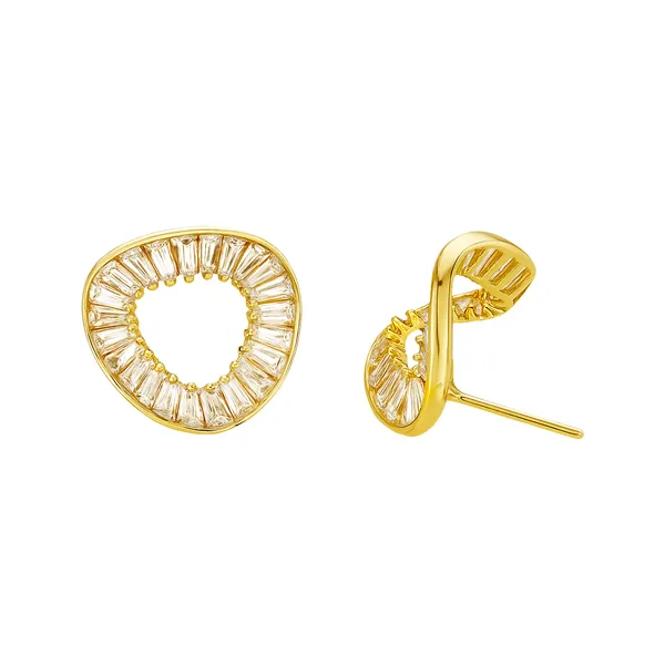 22K_Gold_Plated_Frostburst_Dali_925_Silver_Stud_Earrings